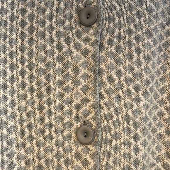 Gio & Gio Italian Wool blend long cardigan coat - Picture 3 of 5